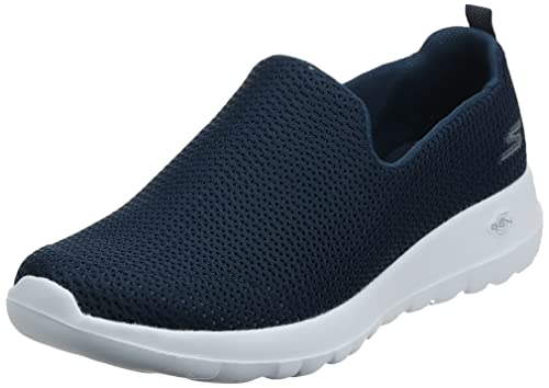 Skechers Go Walk Joy, Zapatillas Mujer, Navy White NVW, 38 EU