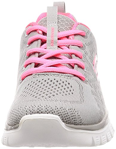 Skechers Graceful-Get Connected, Zapatillas Mujer, Multicolor (Gycl Black Mesh), 41 EU