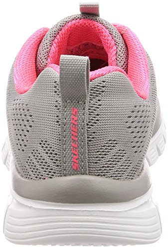 Skechers Graceful-Get Connected, Zapatillas Mujer, Multicolor (Gycl Black Mesh), 41 EU