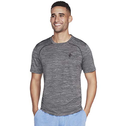 Skechers Men's On The Road Tee, Alloy, XX-Large