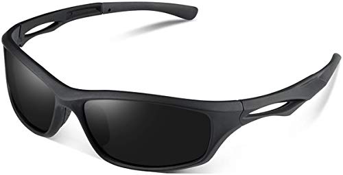 Skevic Gafas Ciclismo Hombre y Mujer - Gafas de Sol Deportivas Polarizadas TR90 ideales para Ciclismo, Running, Deporte, Bicicleta de Montaña, Pesca, Bici, Esquí, Golf, MTB etc. Protección 100% UV400