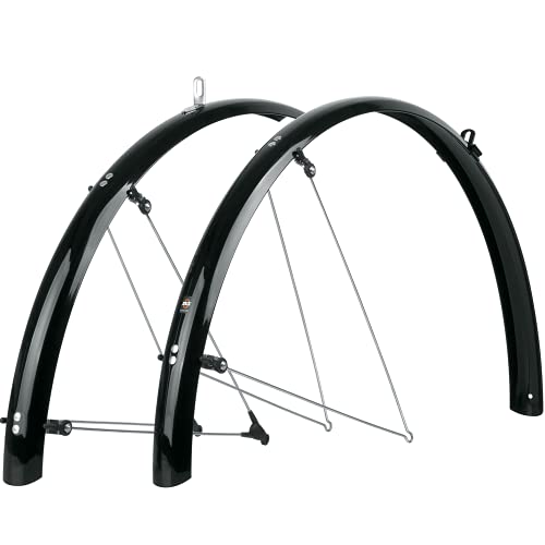 SKS 700c Full - Guardabarros de Guardabarros para Bicicletas, tamaño 6249800430, Color Negro