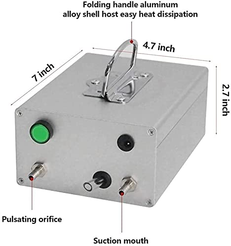 SKYWPOJU Máquina de ordeño de Cabra, máquina de ordeño de succión de Cubo de Acero Inoxidable, Bomba de vacío, Equipo de ordeño de Vaca, Oveja, Cabra (Color : Sheep, Size : 14L)