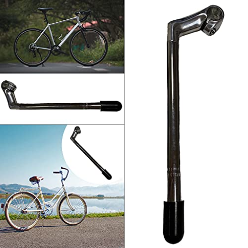 SM SunniMix Manillar de Bicicleta Plegable con vástago de Pluma para Bicicleta Ligera, 1", Abrazadera de Cuello de Cisne para Bicicleta, Repuesto, Elevador de - Acero 25,4x25,4x300