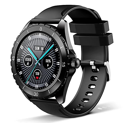 Smartwatch, rastreador de ejercicios para mujeres y hombres, pulsera de fitness, reloj deportivo con pantalla táctil de 1.3 pulgadas, monitor de frecuencia cardíaca, rastreador de iOS Android C520