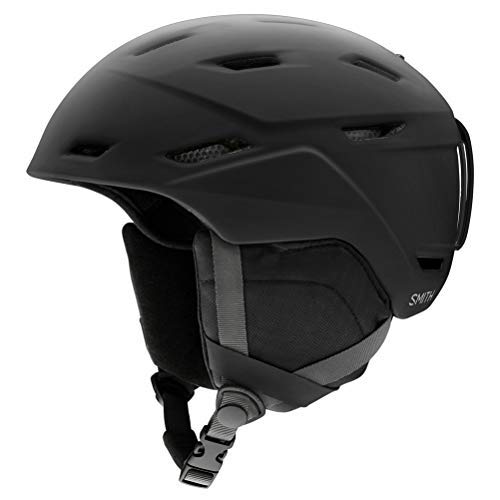 SMITH Mission Casco, Adultos Unisex, Matte Black (Negro), 55/59 cm