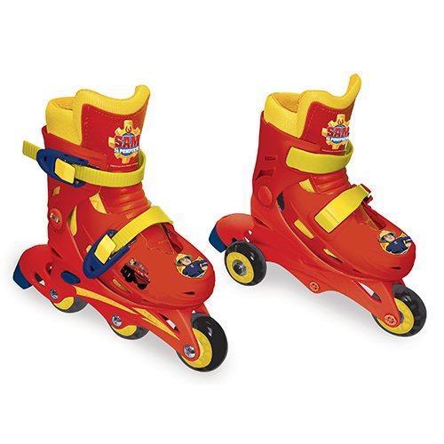 Smoby - Patines 2-3 Ruedas 2 en 1 Sam el Bombero (750502)