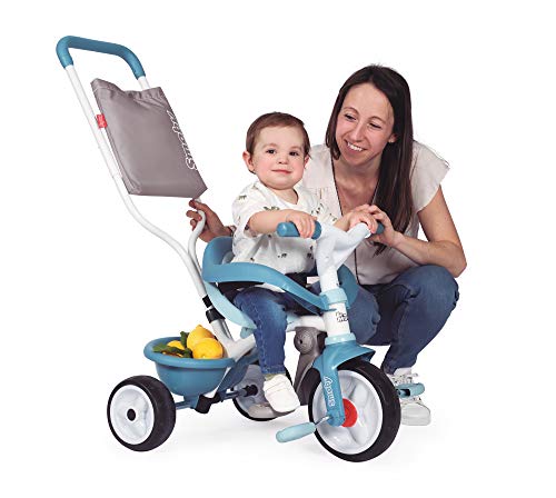 Smoby- Triciclo Be Move Confort Azul (740414), Color