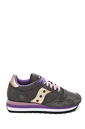 Sneaker Saucony Jazz Triple In Suede Antracite E Viola