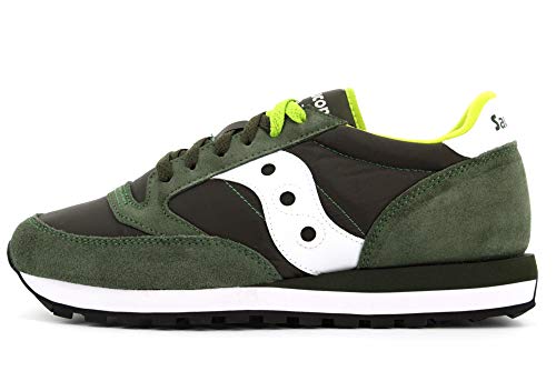 Sneaker Verde Scuro/Bianco - 44