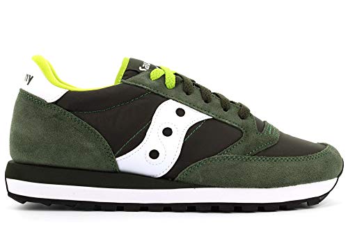 Sneaker Verde Scuro/Bianco - 44