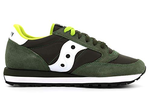Sneaker Verde Scuro/Bianco - 44
