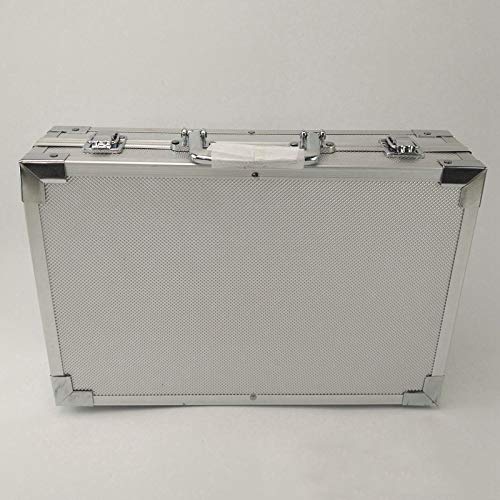 SNH Caja de Almacenamiento de la Pluma Caja de Herramientas de aleación de Aluminio Cuadrada de Aluminio para niños