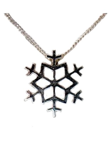 Snowflake Collar y compacto Set de regalo