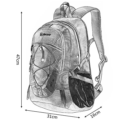 Soarpop Deporte al Aire Libre/Escuela de Mochila de Peso Ligero para Acampar/Viaje/Escalada/Correr/Ciclismo Mochila Bolsa