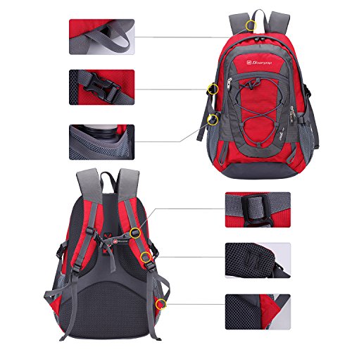 Soarpop Deporte al Aire Libre/Escuela de Mochila de Peso Ligero para Acampar/Viaje/Escalada/Correr/Ciclismo Mochila Bolsa