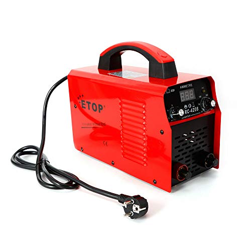 Soldadora IGBT Inverter 220 V 420 A MMA ARC electrodos Soldadura IGBT Inverter para la soldadura de acero bajo en carbono, acero al carbono y acero aleado y todo el