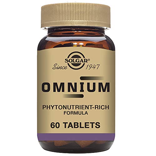 Solgar Omnium Vitaminas, 60 Tabletas