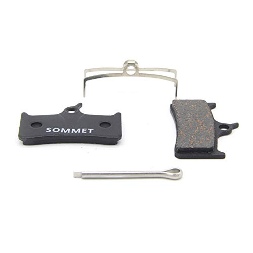 SOMMET Pastillas Freno Disco Semi-metálico para Shimano XT M775 / M775-DH/XTR Pre-02 / Grimeca System 8 / Hope M4 / Sram 9.0