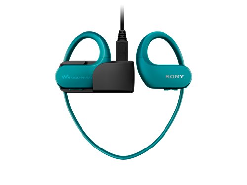 Sony NWWS413 Walkman - Reproductor MP3 deportivo (4 GB, resistente al agua salada y altas temperaturas), color azul