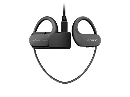 Sony NWWS413 Walkman - Reproductor MP3 Deportivo 4 GB, Resistente al Agua Salada y Altas temperaturas, Color Negro