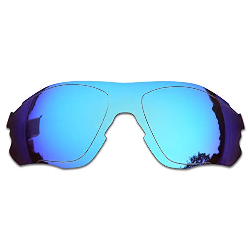 SOODASE Para Oakley EVZero Gafas de sol Azul Lentes de repuesto polarizadas