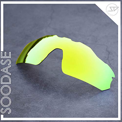 SOODASE Para Oakley Radar EV Pitch Gafas de sol Azul/Dorado/Verde Lentes de repuesto polarizadas