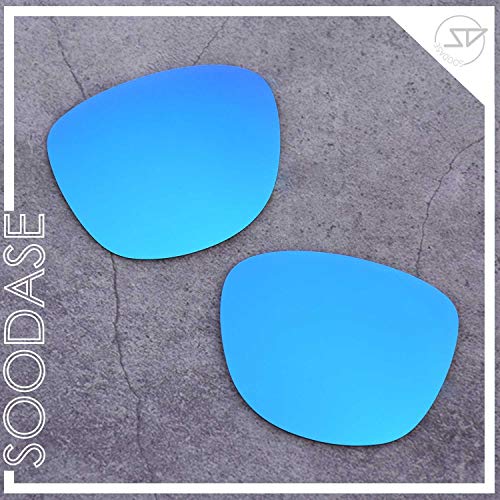 SOODASE Para Oakley Trillbe X Gafas de sol Azul Lentes de repuesto polarizadas
