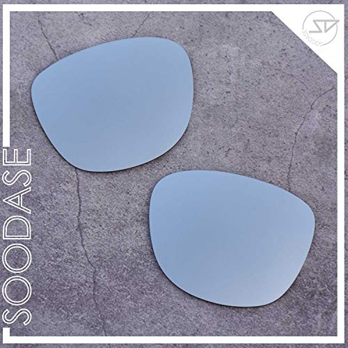 SOODASE Para Oakley Trillbe X Gafas de Sol Rojo/Azul/PlataLentes de Repuesto polarizadas