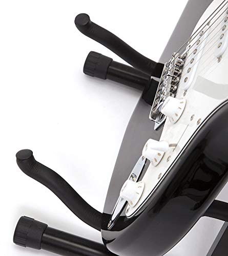 Soporte de guitarra RockJam portátil universal en forma de A para guitarra acústica, guitarra eléctrica y bajo