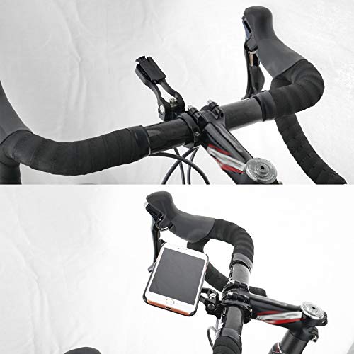 Soporte de teléfono para manillar con soporte para ordenador de bicicleta Garmin/Wahoo/Bryton/Giant/Cateye/Brompton GPS (tipo 3)