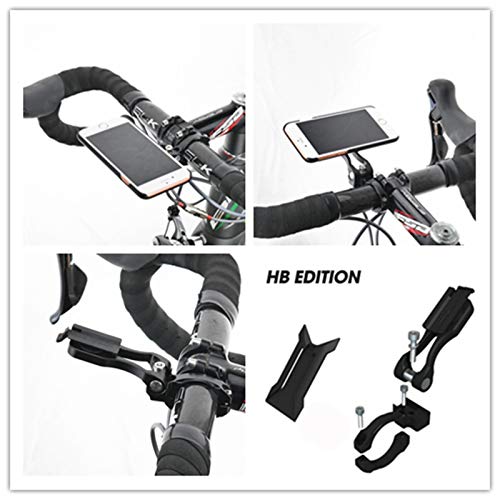 Soporte de teléfono para manillar con soporte para ordenador de bicicleta Garmin/Wahoo/Bryton/Giant/Cateye/Brompton GPS (tipo 3)