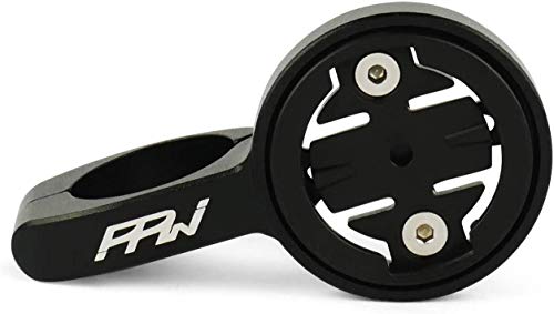 Soporte PPWear® TT Aero: soporte para manillar aerobar de 22,2 mm, ideal para triatlón y carreras contrarreloj, apto para Garmin Edge, de aluminio de gran calidad