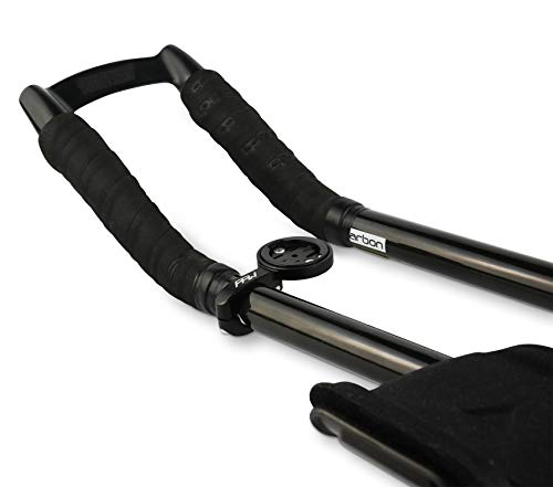 Soporte PPWear® TT Aero: soporte para manillar aerobar de 22,2 mm, ideal para triatlón y carreras contrarreloj, apto para Garmin Edge, de aluminio de gran calidad