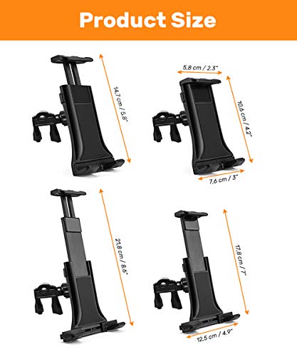 Soporte Tablet Bici estatica Compatible con iPad Bicicleta Ejercicios Gym Spinning valido para Cualquier Manillar