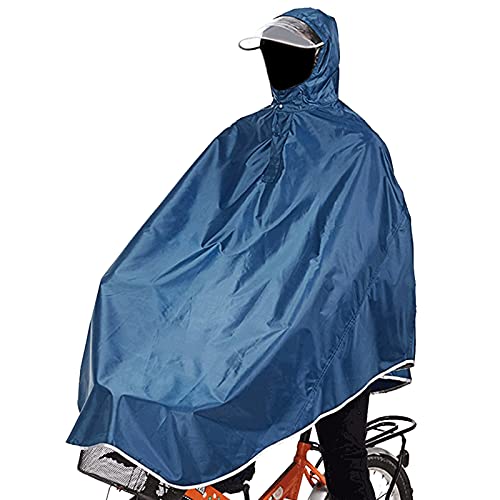 sorliva Impermeable con Capucha Chubasquer para bicicleta y Ciclismo resistente al viento con capucha