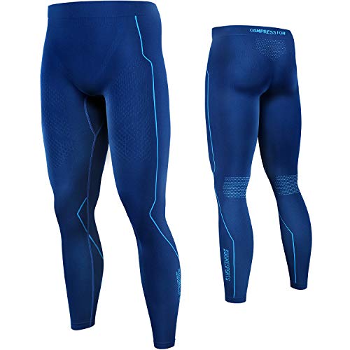 Souke Sports - Mallas Compresion Hombre, Leggings Hombre Deporte para Ejercicio Gimnasio Entrenamiento Cruzado Correr Pilates Ciclismo