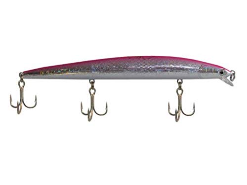 Spanish Lures Yakun 130, 13 cm 13 g, acción suspendida, color rojo