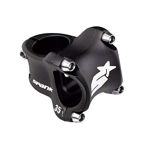 Spank Sike Race 2.0/LG.35 mm/Dia. 31.8 Mm Potencia para BTT/E-Bike Unisex, Negro