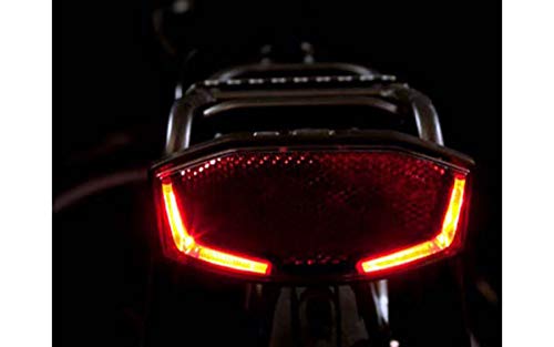 Spanninga v610012 a luz Trasera para Bicicleta (Unisex, Rojo