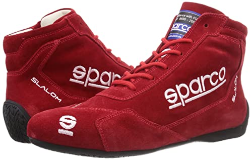 Sparco S00126444Rs Dh Espejo Pared Orientable. 3X Y 5X. Botines Racing Slalom Rb 3.1 Talla 44 Rojo
