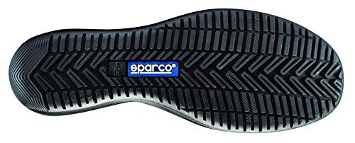 Sparco S0751545RSNR zapatillas racing Evo red/black, Rojo/Negro, 45 EU