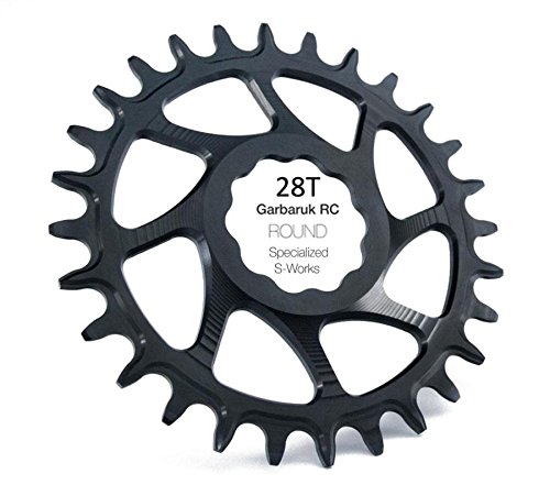 Specialized Garbaruk Monocorona 28d s-works ronde Noir) (Monocorone VTT wide/Narrow chainring 28t specialized s-works round black Narrow wide Chainrings (-)