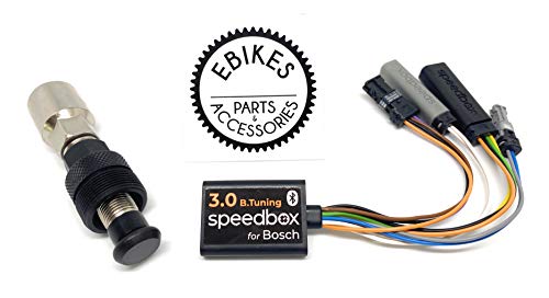 SPEEDBOX 3.0 Bosch B.Tuning + Crank Puller - Protección Avanzada contra Robo y Ajuste de Bicicletas eléctricas para Motores Bosch (2017-2020)