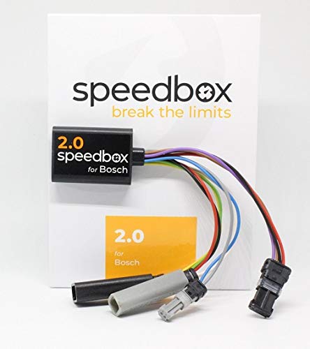 Speedbox Bicicleta eléctrica con 2 motores Bosch Pedelec con indicador de velocidad real.