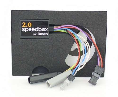 Speedbox Bicicleta eléctrica con 2 motores Bosch Pedelec con indicador de velocidad real.