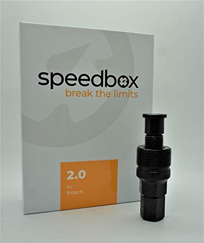 Speedbox E-Bike 2 motores Bosch Pedelec con indicador de velocidad, incluye extractor de bielas.
