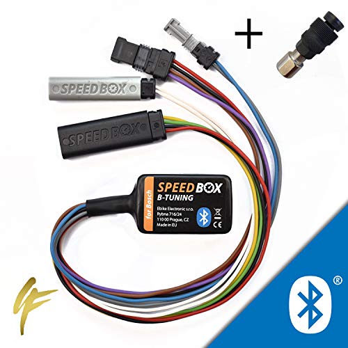 SpeedBox Premium B de Tuning para Bosch, Incluye Extractor de manivela, programación y Control a través de Smartphone y aplicación
