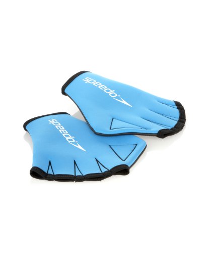 Speedo 8069190309 Guantes, Adult Unisex, Azul, S