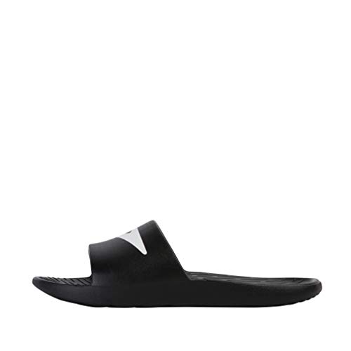 Speedo 812229 Hombre Sandalias deslizantes, Negro, 43 EU